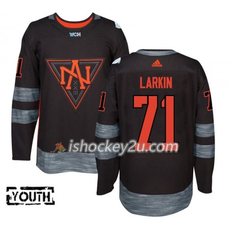 Nordamerika Trøje Dylan Larkin 71 2016 World Cup Børn Sort Premier